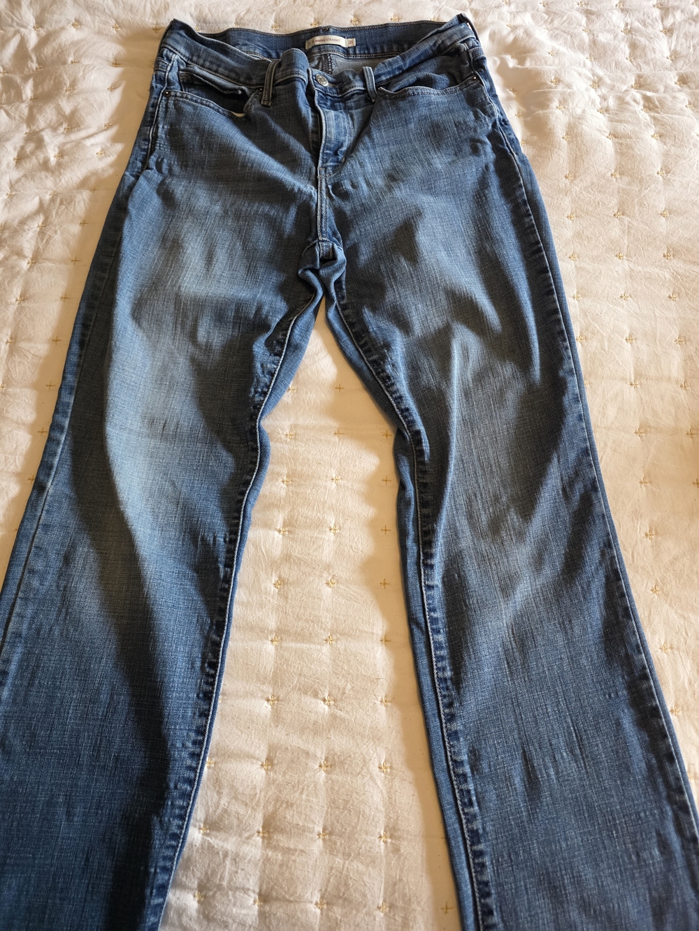 Classic Women's Blue Denim Jeans
